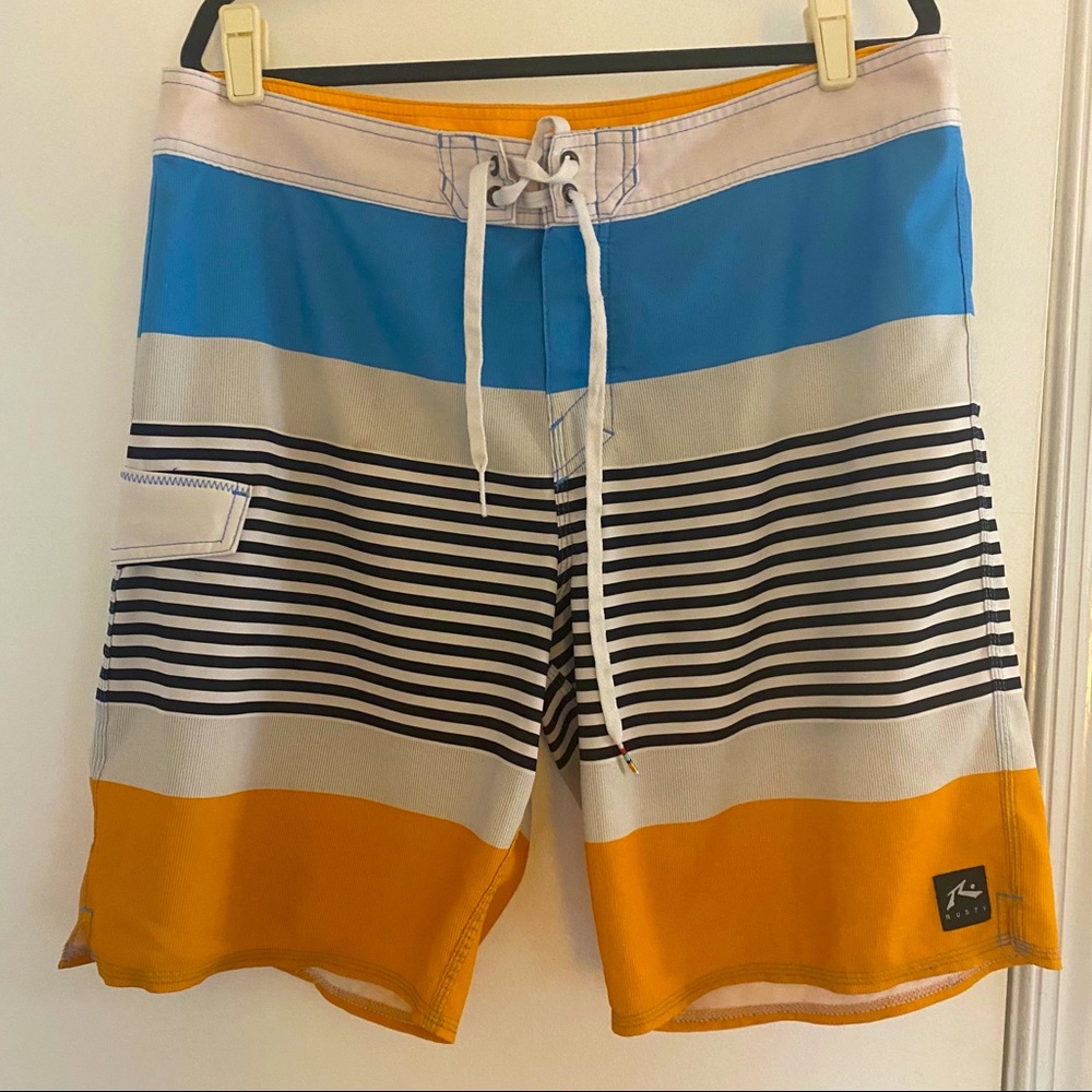 Rusty Board Shorts with bottle opener